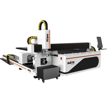 3kw 6kw high power CNC 2000w 3000w 6m tube metal decoration fiber laser cutting machinery